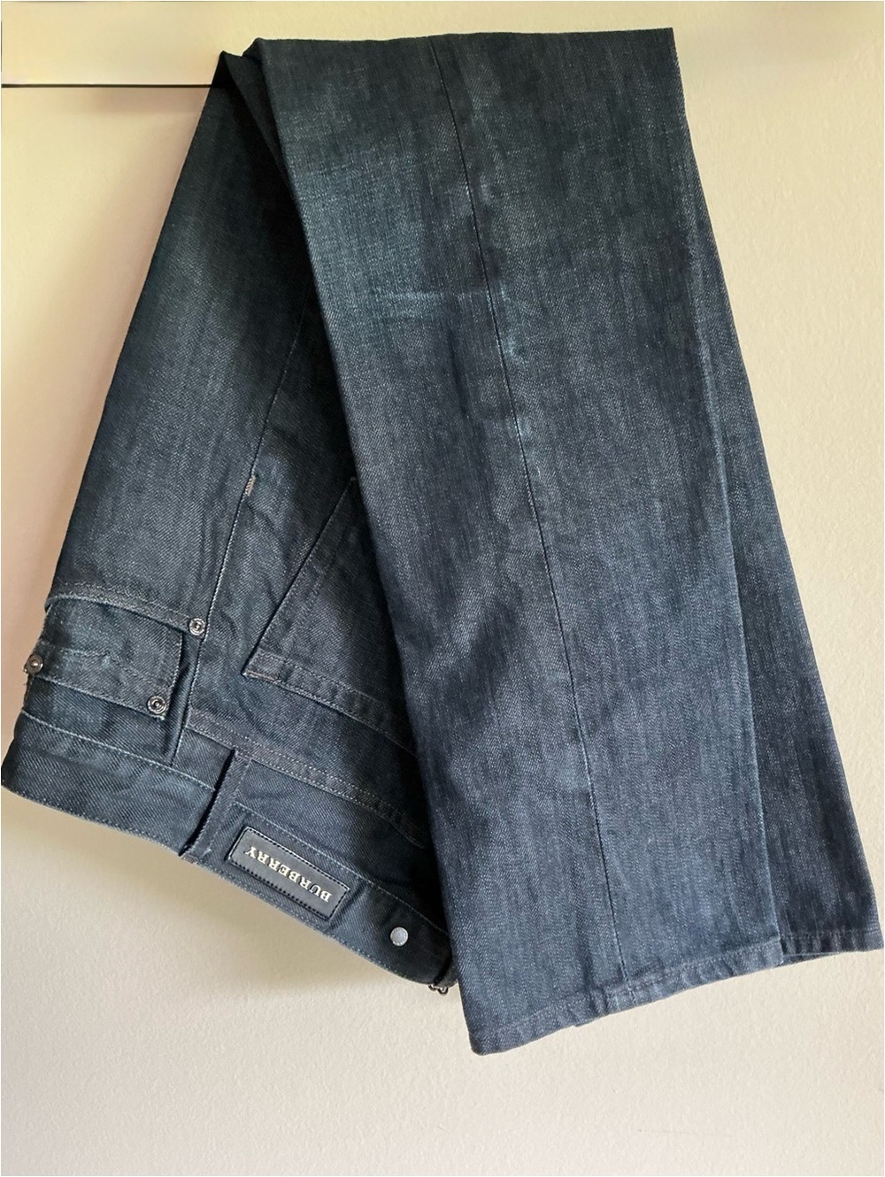 Burberry Women's Dark Indigo Straight Jeans